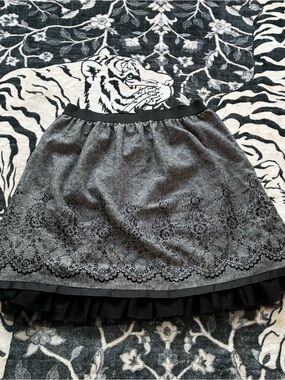 017 - WOMENS STUDIO 253 WHIMSIGOTH WITCHY GOTH SKIRT